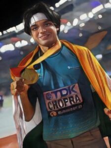 Neeraj Chopra Made History by Winning India’s First Gold Medal at the World Athletics Championships Budapest 23